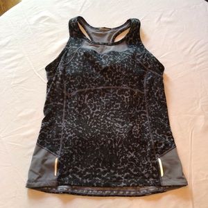 Athleta Animal Print Support Tank- size L